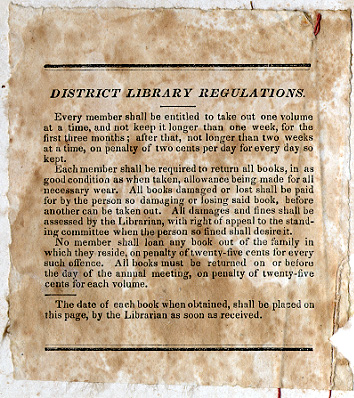 District Library bookplate