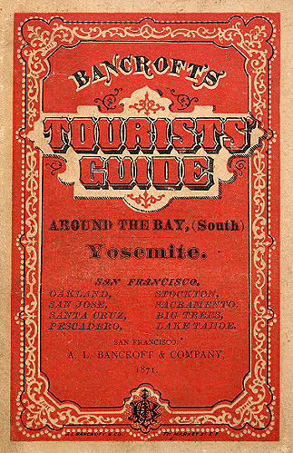 Cover from Bancroft's tourist guide ... 1871.